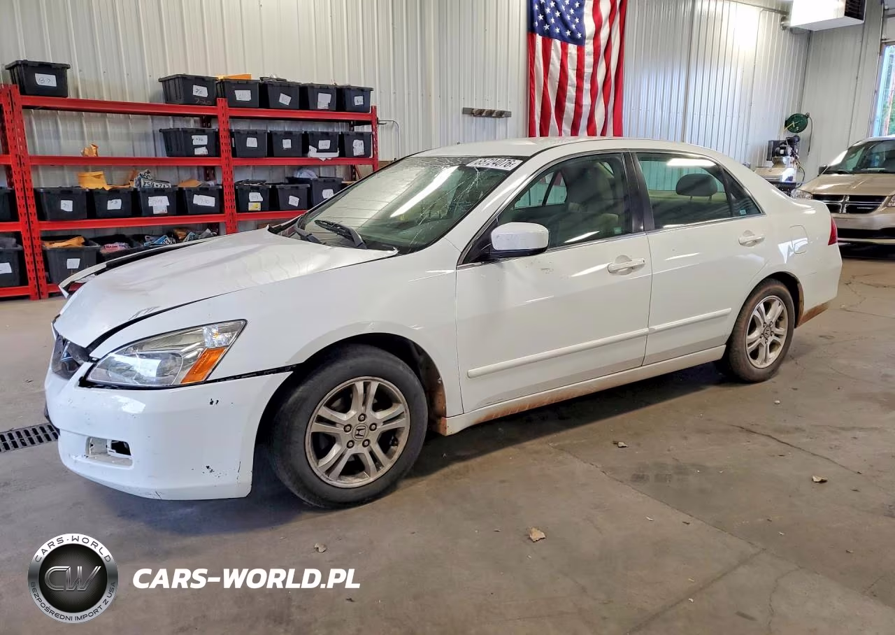 2007 Honda Accord Se VIN:1HGCM56377A176565 - 1