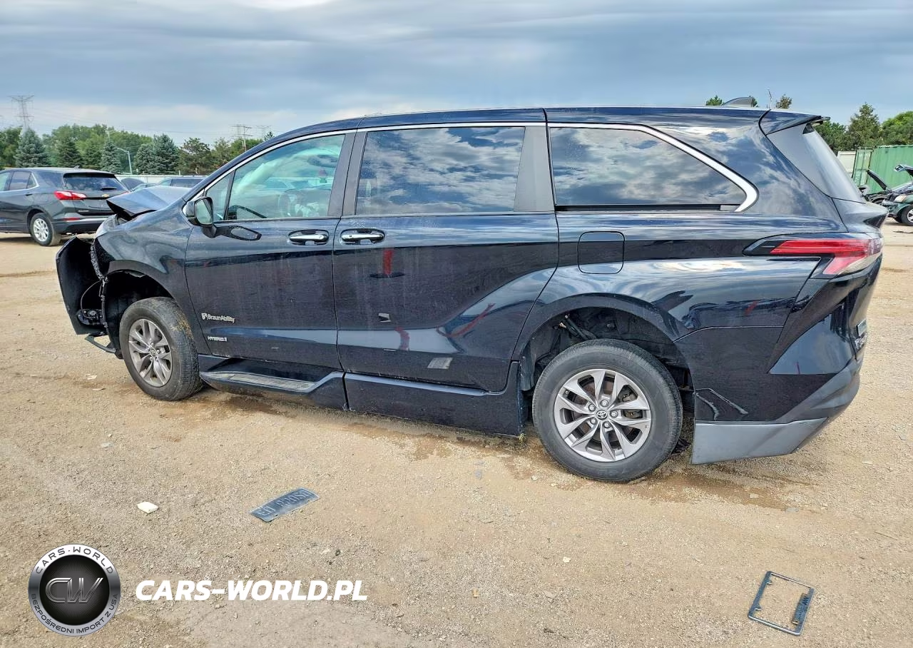 2021 Toyota Sienna Xle VIN:5TDYRKEC9MS047053 - 2