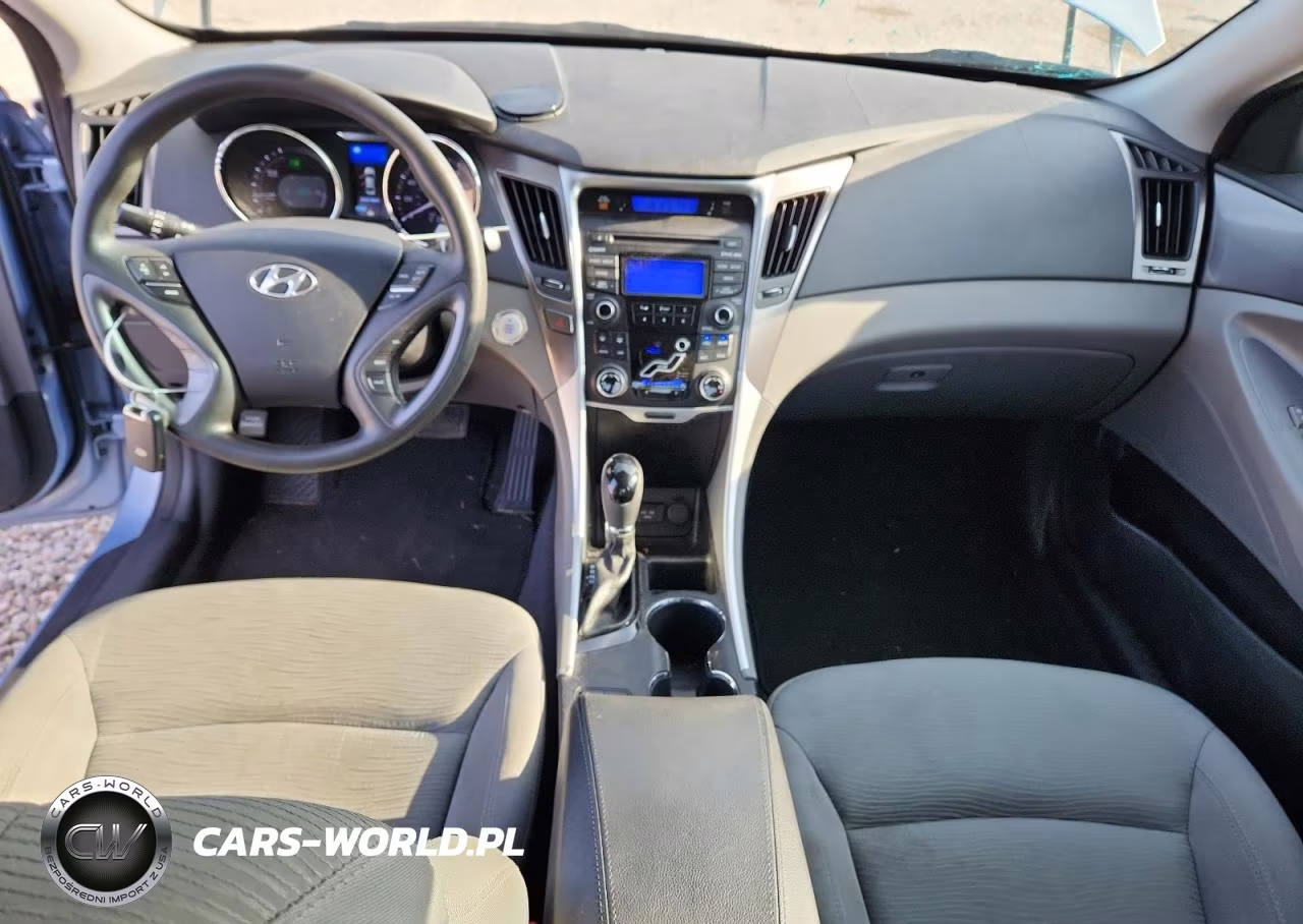2013 Hyundai Sonata Hybrid VIN:KMHEC4A4XDA087181 - 8