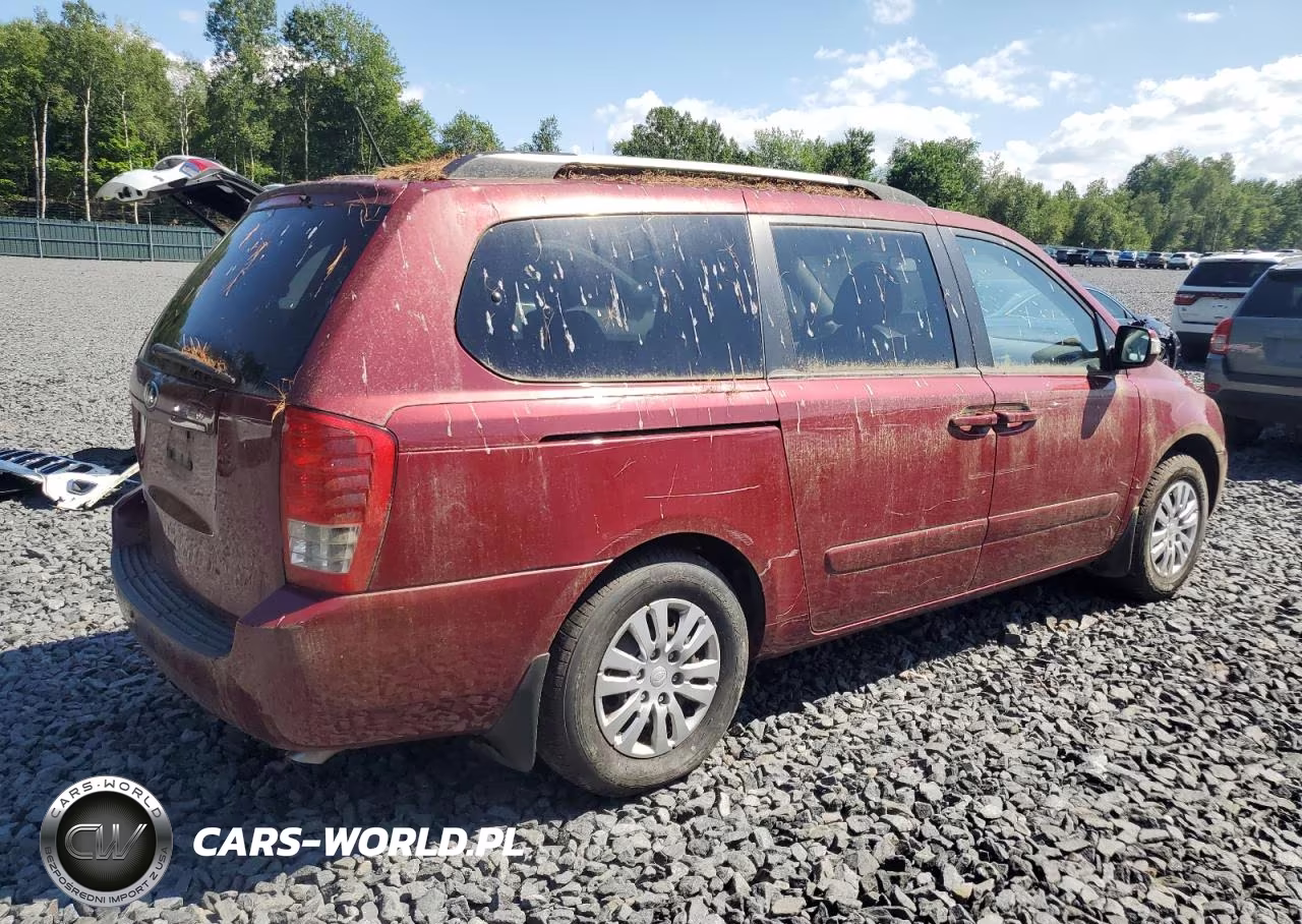 2014 Kia Sedona Lx VIN:KNDMG4C7XE6577779 - 3