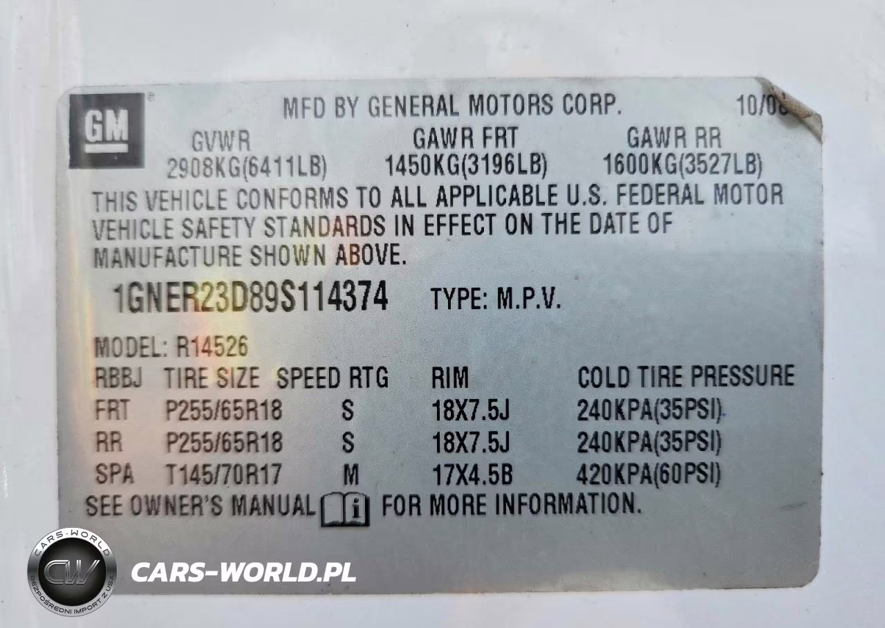 2009 Chevrolet Traverse Lt VIN:1GNER23D89S114374 - 13