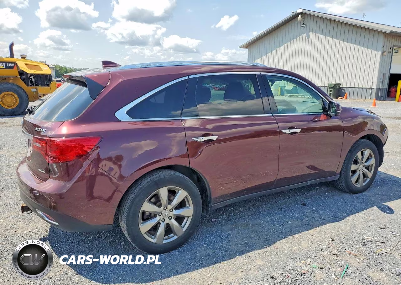 2016 Acura Mdx Advance VIN:5FRYD4H91GB007907 - 3