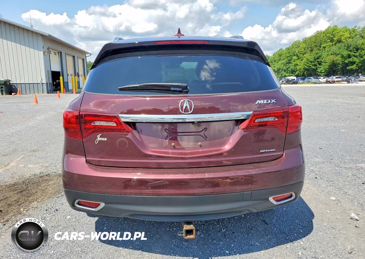2016 Acura Mdx Advance VIN:5FRYD4H91GB007907 - 6