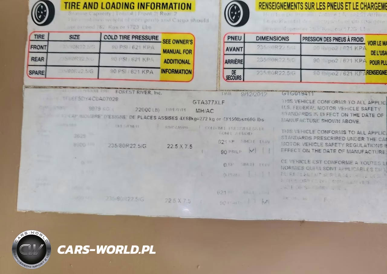 2012 Ford F53 VIN:1F66F5DY4C0A07028 - 10