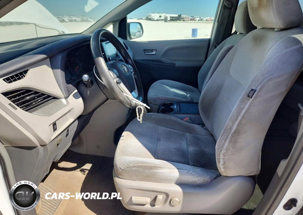 2015 Toyota Sienna Le VIN:5TDKK3DC8FS560511 - 7