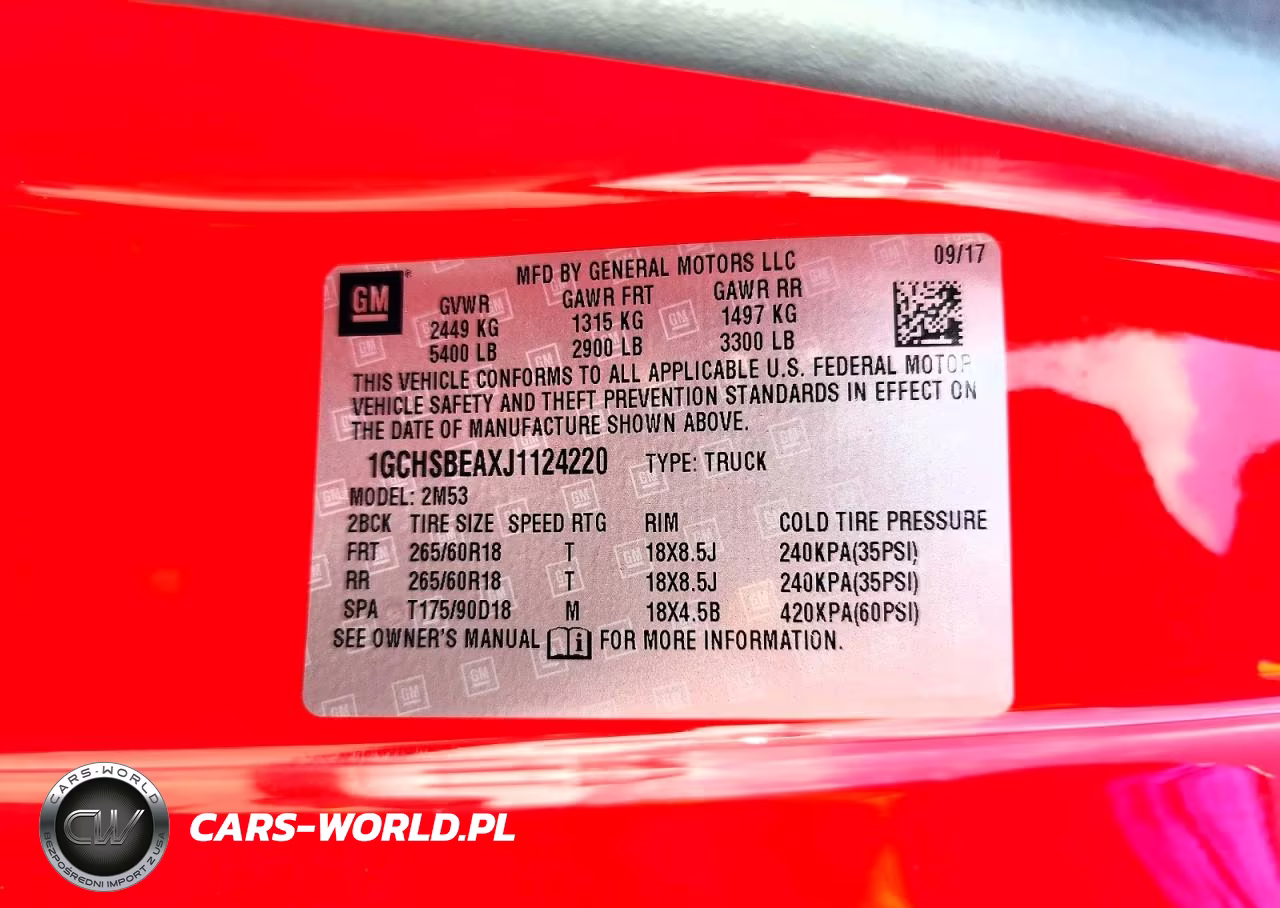 2018 Chevrolet Colorado VIN:1GCHSBEAXJ1124220 - 13