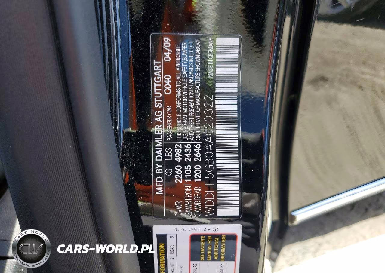 2010 Mercedes-Benz E 350 VIN:WDDHF5GB0AA020322 - 12