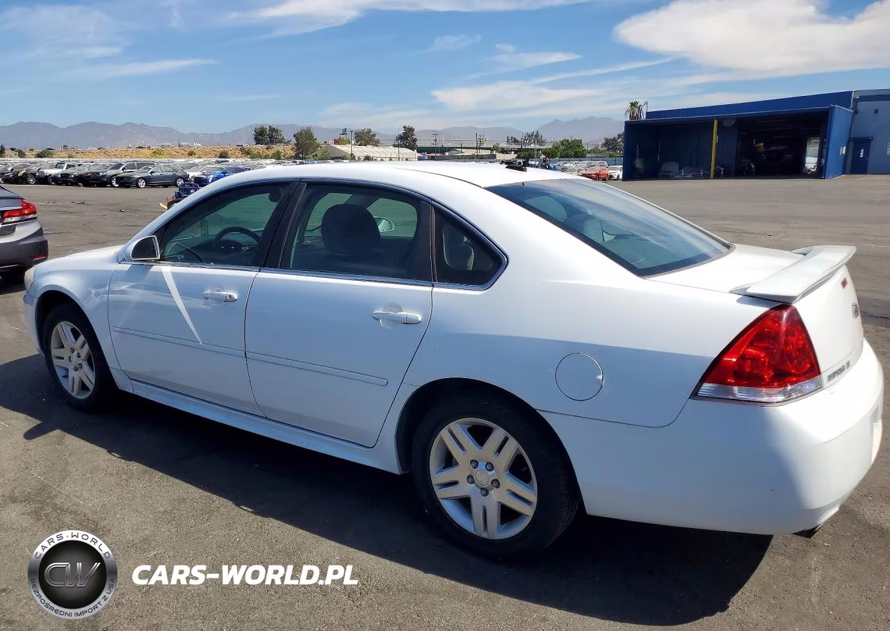 2012 Chevrolet Impala Lt VIN:2G1WG5E36C1220895 - 2