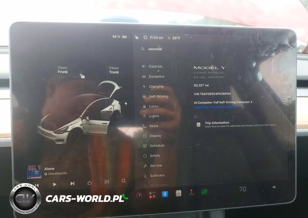 2023 Tesla Model Y VIN:7SAYGDEE4PA198104 - 9