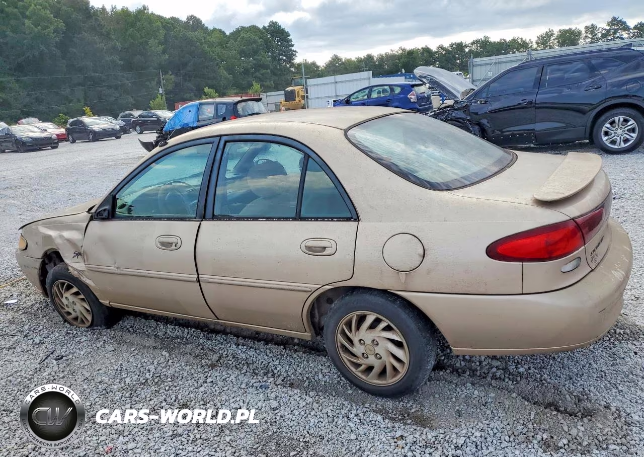 1997 Ford Escort Lx VIN:1FALP13P5VW400783 - 2
