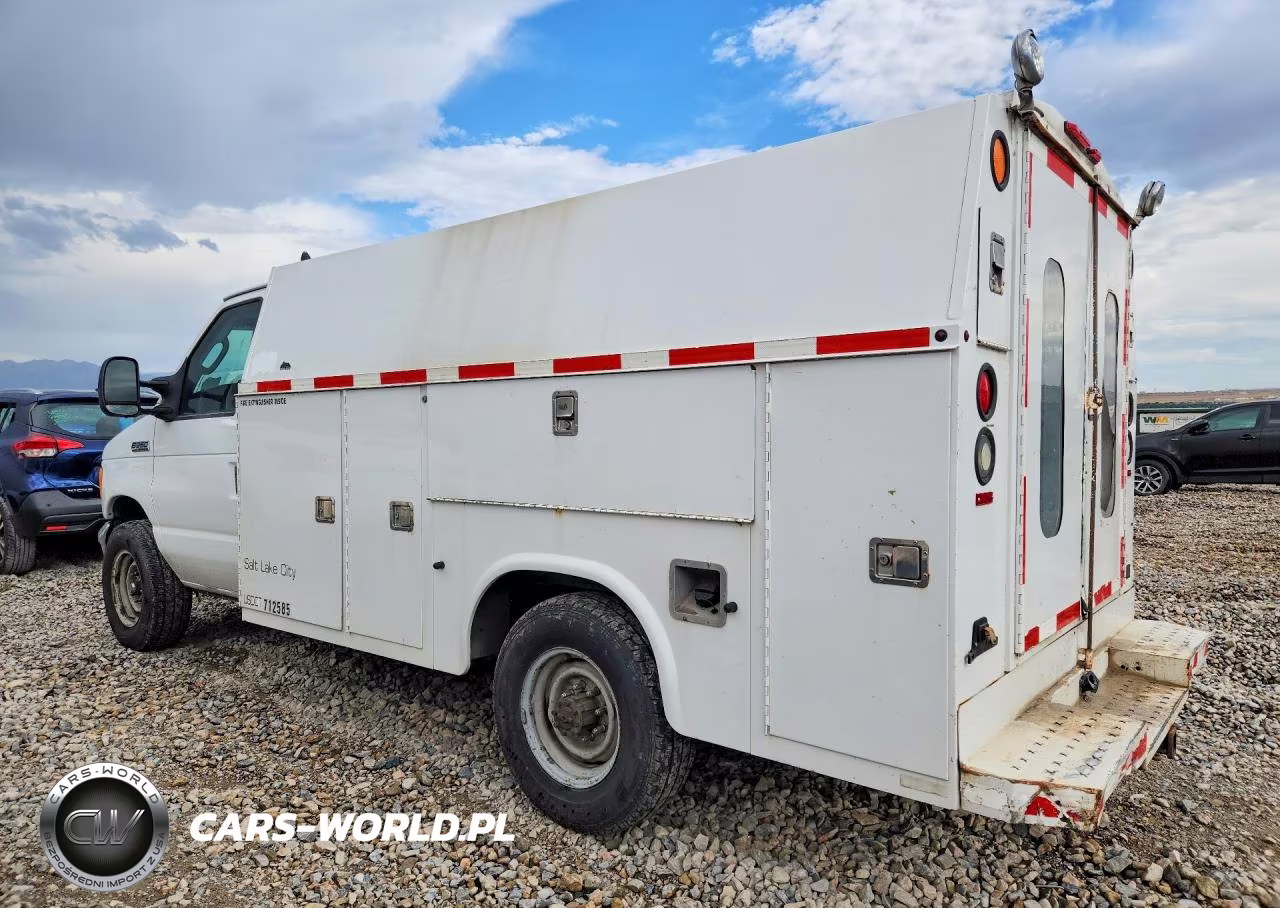 2007 Ford Econoline E350 Super Duty Cutaway Van VIN:1FDSE35L77DA91863 - 2