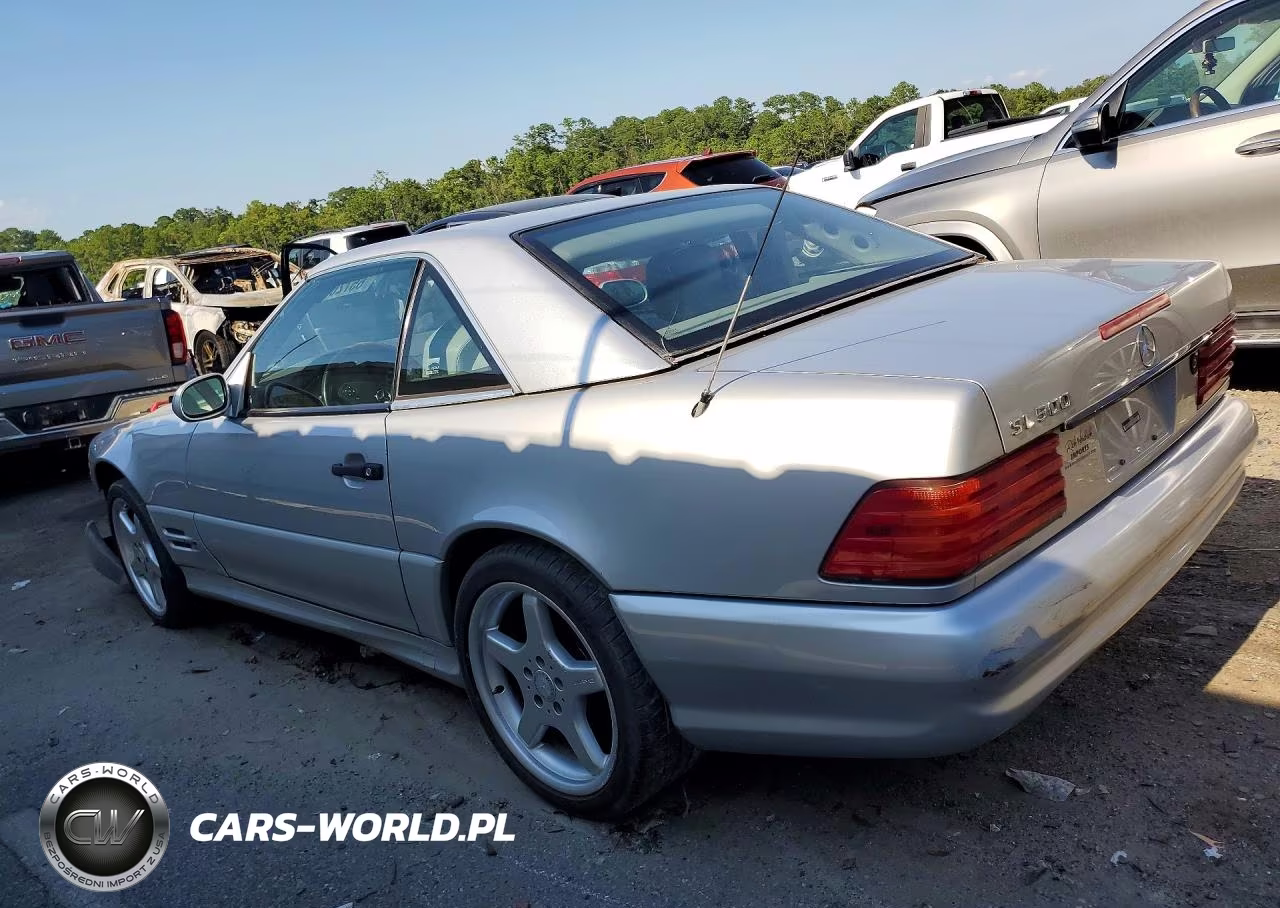 1998 Mercedes-Benz Sl 500 VIN:WDBFA67F8WF166663 - 2