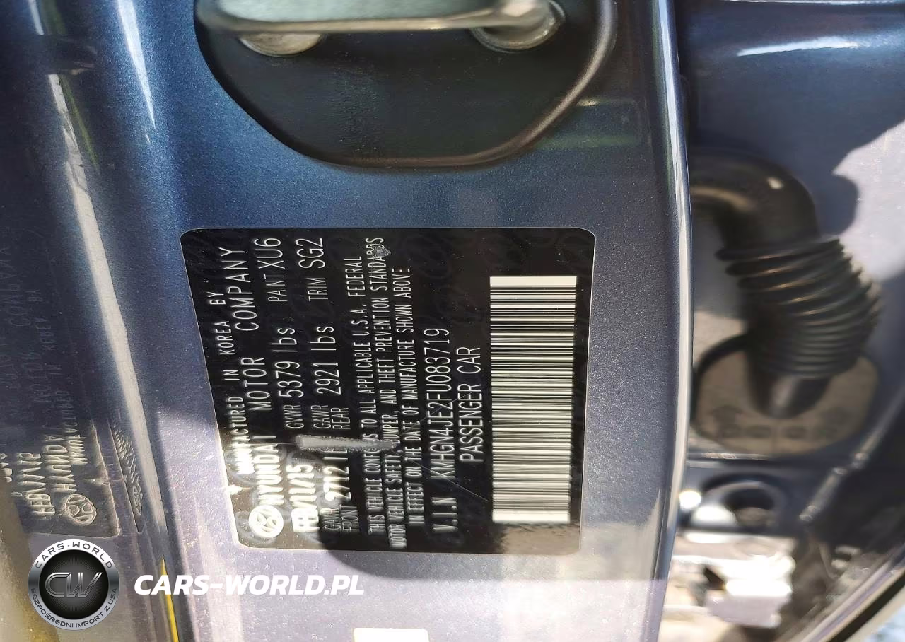 2015 Hyundai Genesis 3.8L VIN:KMHGN4JE2FU083719 - 12