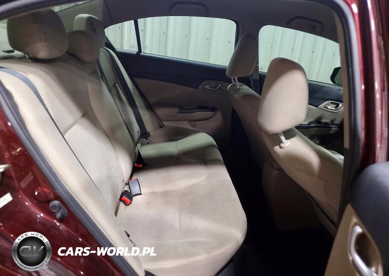 2013 Honda Civic Lx VIN:19XFB2F50DE284200 - 10