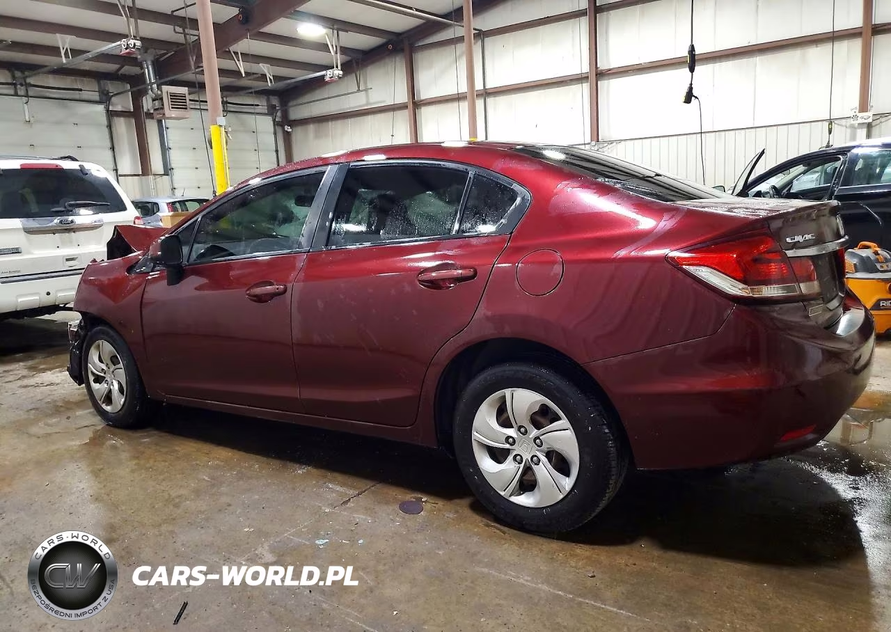 2013 Honda Civic Lx VIN:19XFB2F50DE284200 - 2