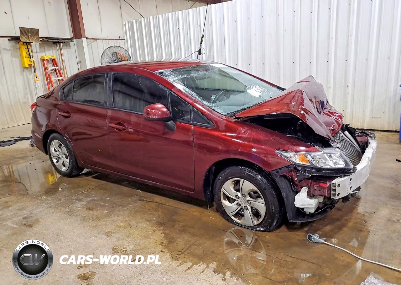 2013 Honda Civic Lx VIN:19XFB2F50DE284200 - 4