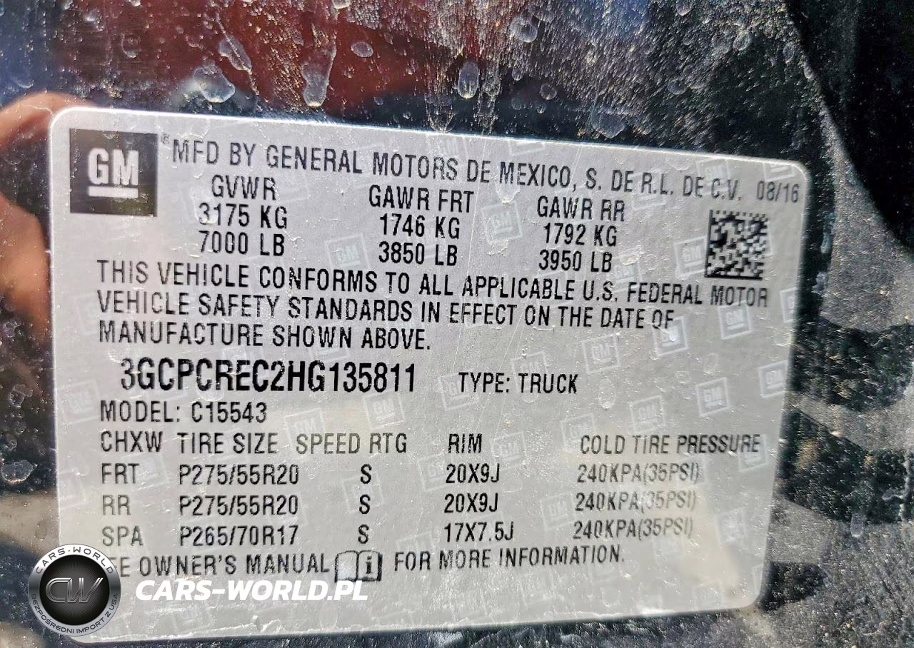 2016 Chevrolet Silverado Lt VIN:3GCPCREC2HG135811 - 12