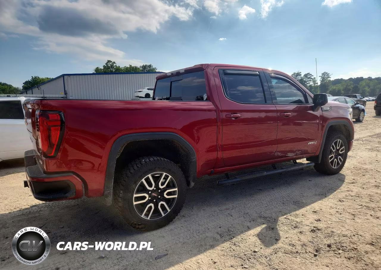 2021 GMC Sierra K1500 At4 VIN:3GTP9EEL7MG237977 - 3