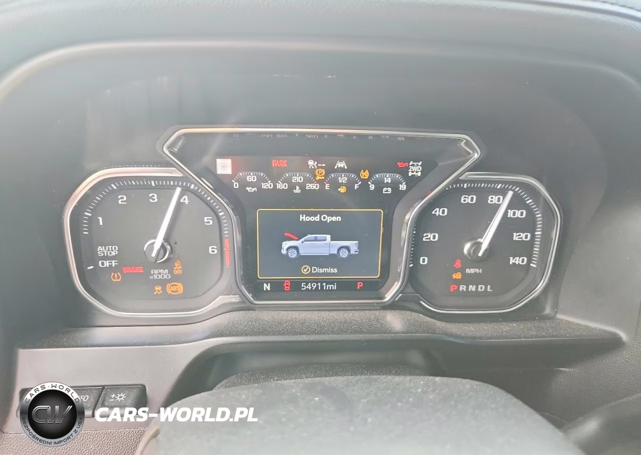 2021 GMC Sierra K1500 At4 VIN:3GTP9EEL7MG237977 - 9