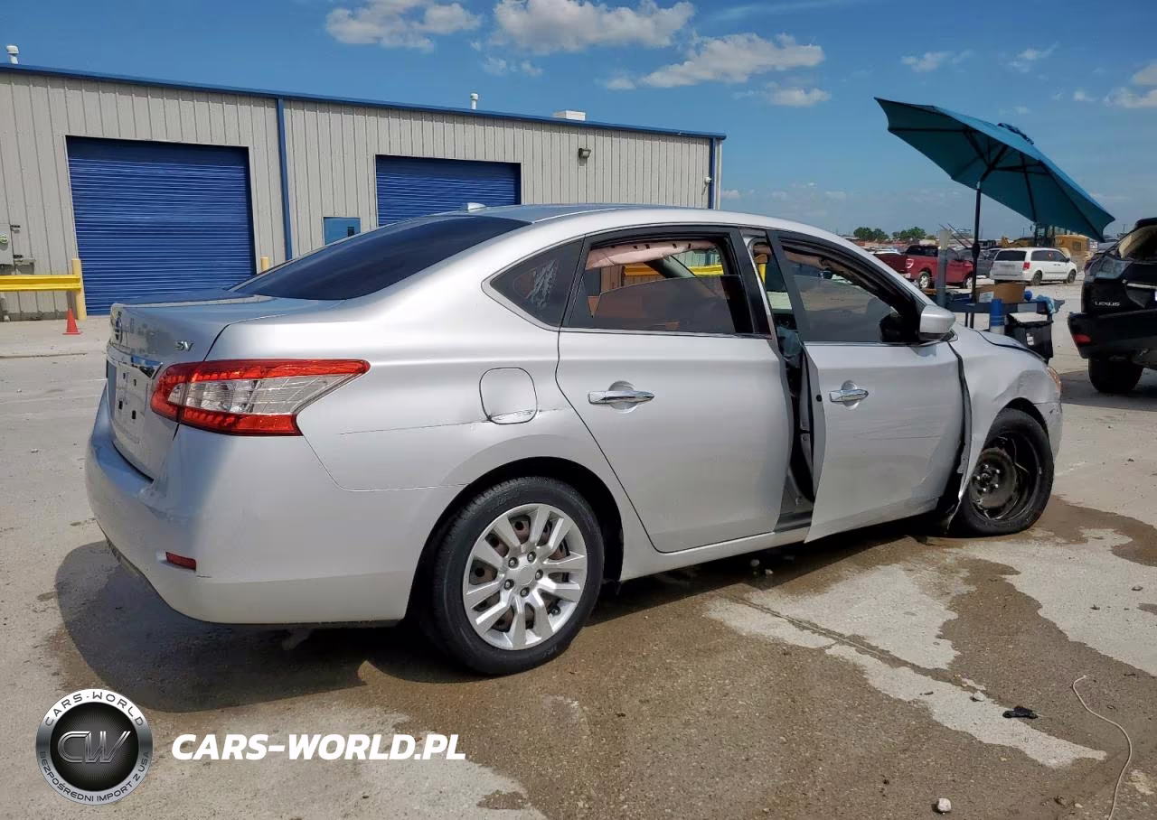 2015 Nissan Sentra Sv VIN:3N1AB7AP7FL632561 - 3