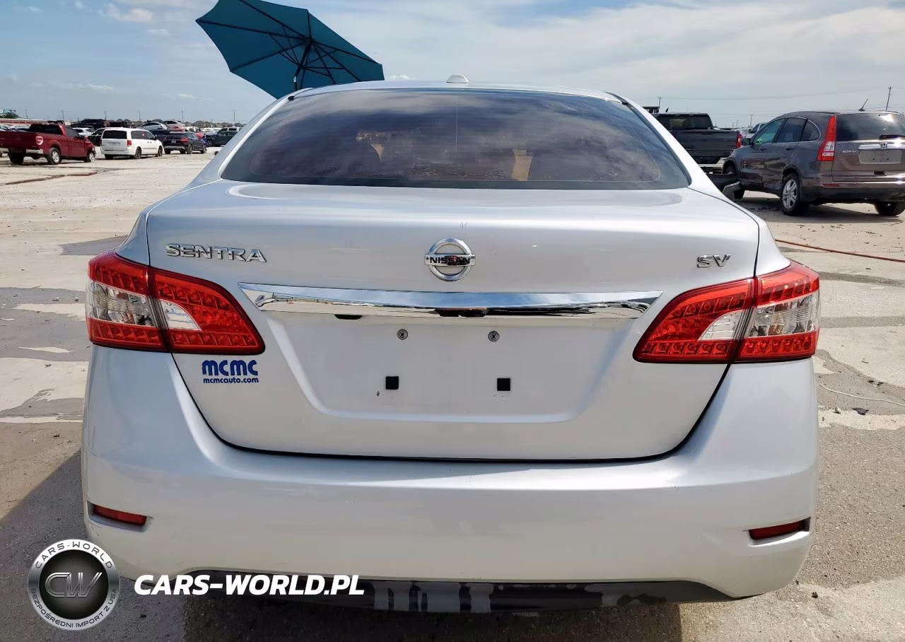 2015 Nissan Sentra Sv VIN:3N1AB7AP7FL632561 - 6