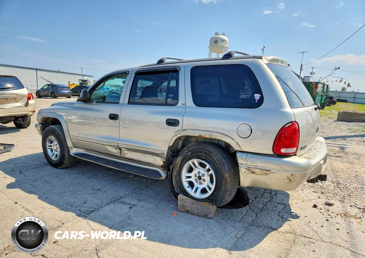 2002 Dodge Durango Slt VIN:1B4HS48N92F147726 - 2