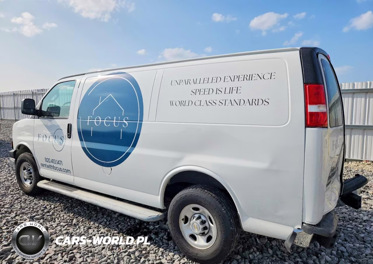 2023 Chevrolet Express G2500 VIN:1GCWGAFP1P1132866 - 2