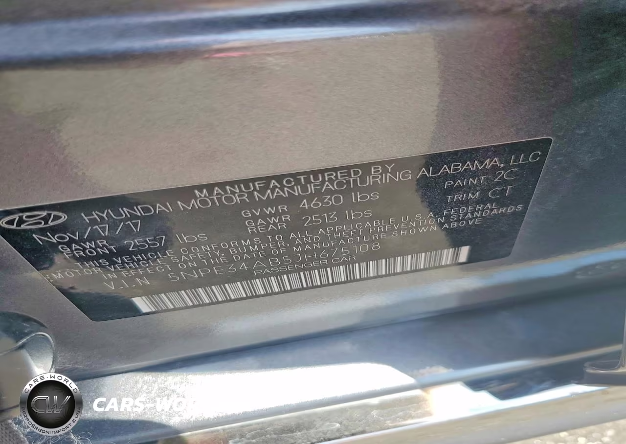 2018 Hyundai Sonata Sport 2.0T VIN:5NPE34AB5JH675108 - 12