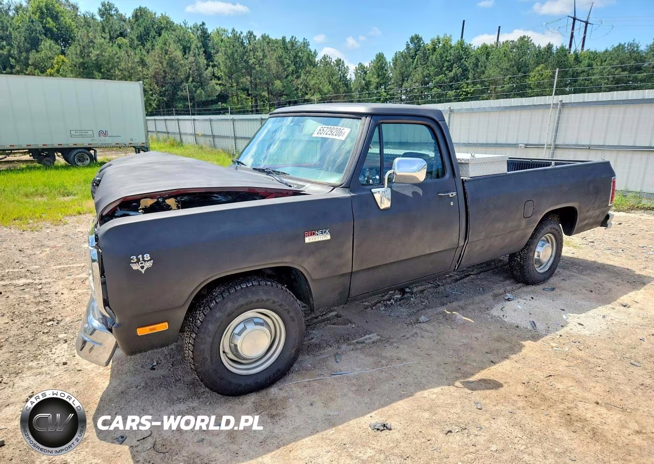 1991 Dodge D-Series D150S – zdjęcie 1 z 12