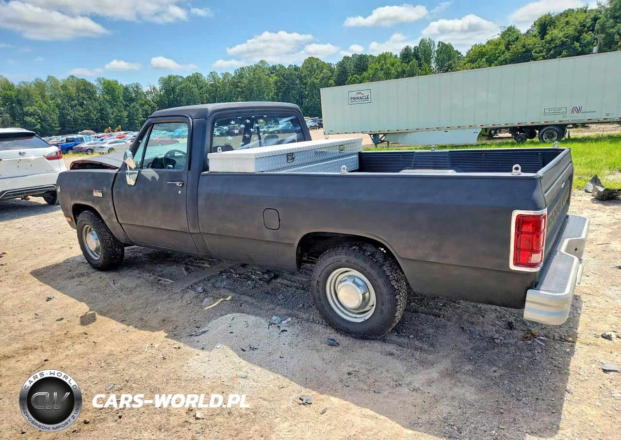 1991 Dodge D-Series D150S VIN:1B7GE06Y0MS227616 - 2