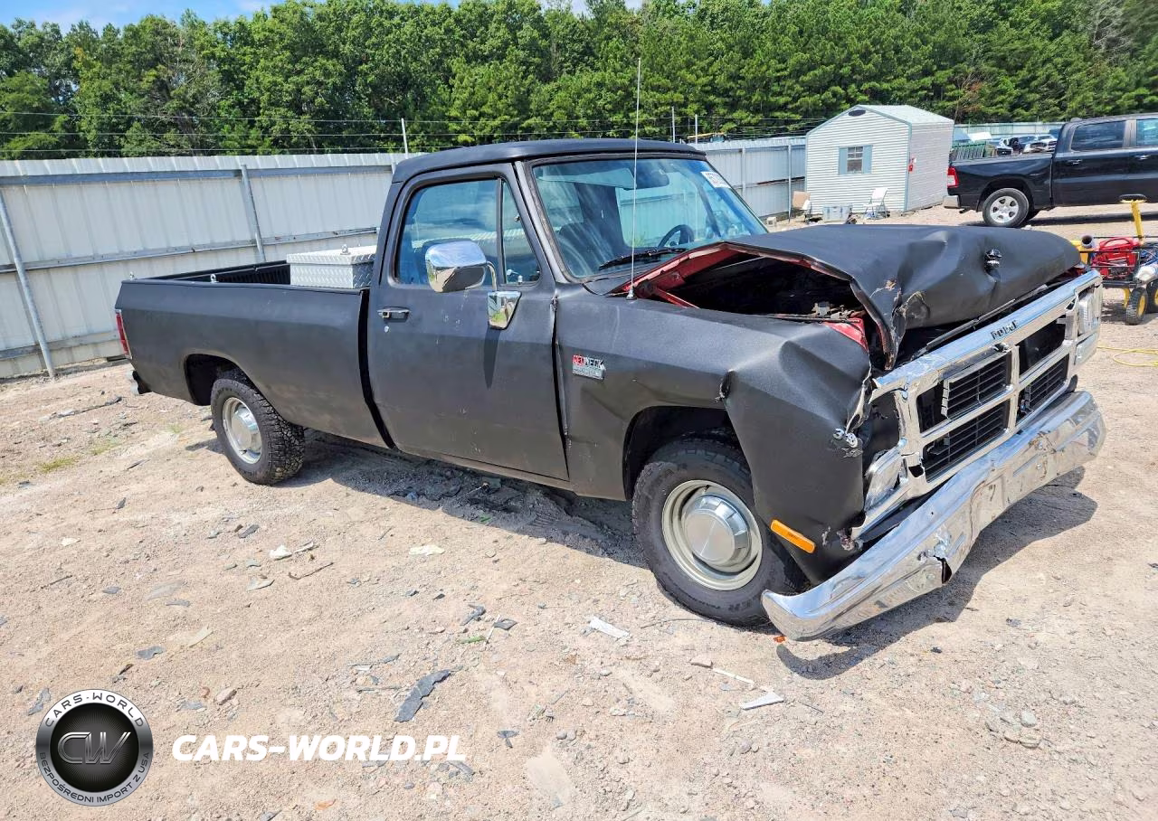 1991 Dodge D-Series D150S VIN:1B7GE06Y0MS227616 - 4