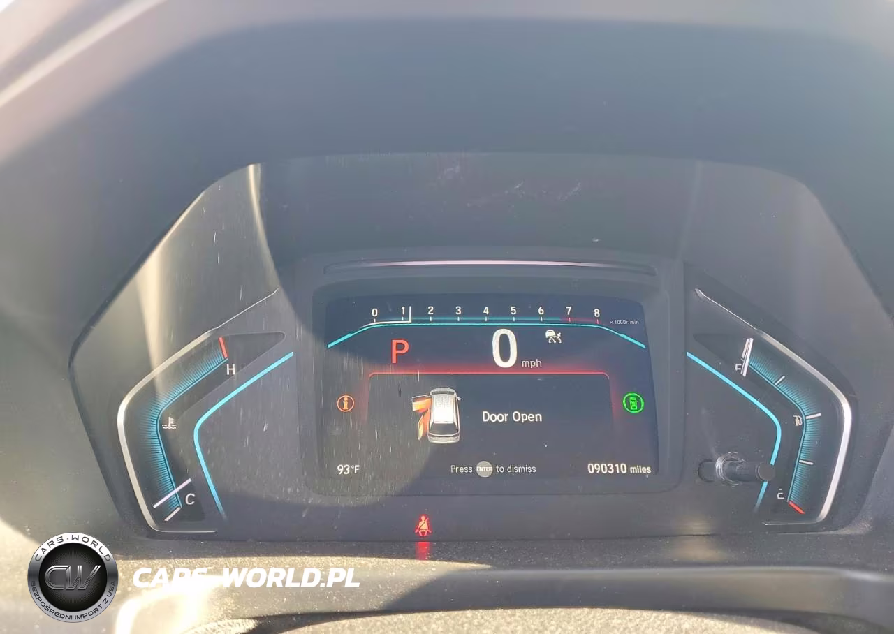 2022 Honda Odyssey Touring VIN:5FNRL6H83NB016083 - 9