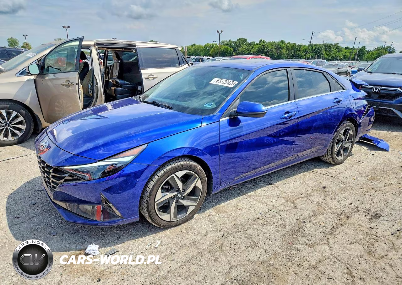 2023 Hyundai Elantra Limited VIN:KMHLP4AG2PU377598 - 1