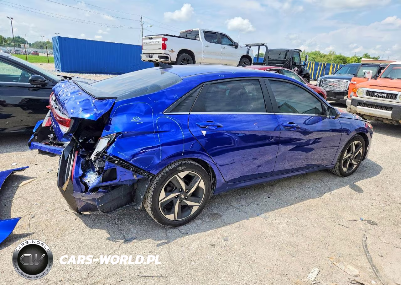 2023 Hyundai Elantra Limited VIN:KMHLP4AG2PU377598 - 3
