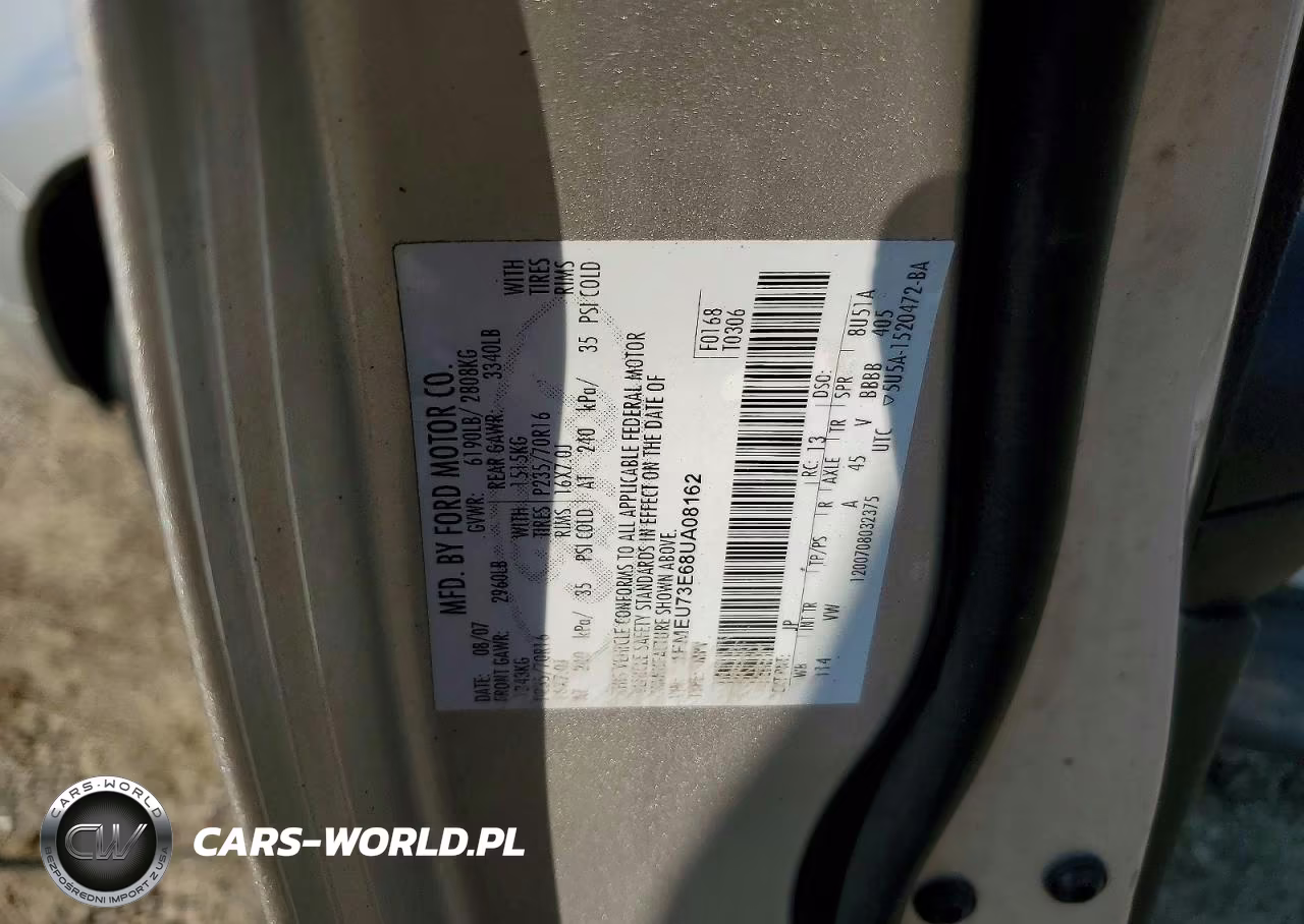 2008 Ford Explorer Xlt VIN:1FMEU73E68UA08162 - 13