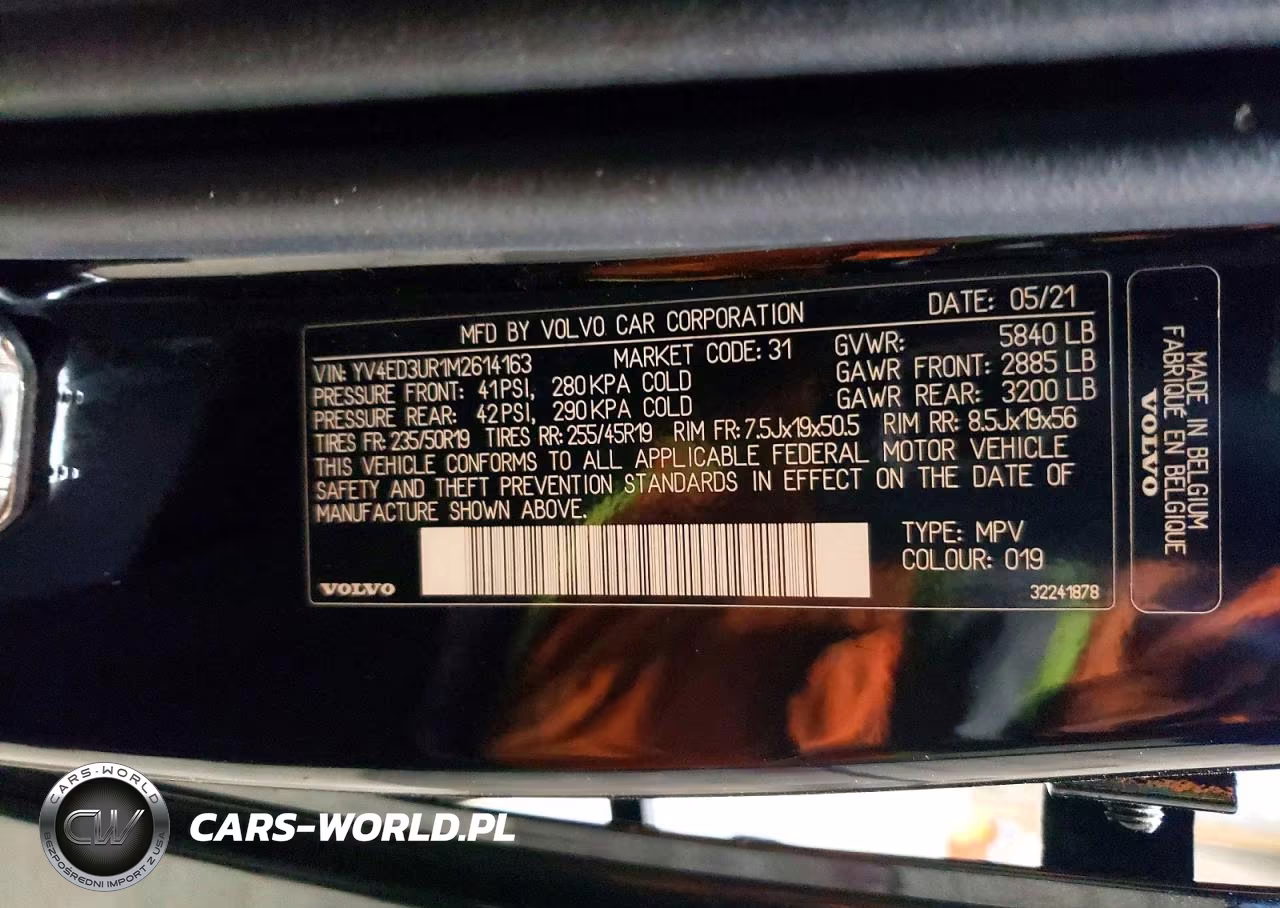 2021 Volvo Xc40 Recharge VIN:YV4ED3UR1M2614163 - 13