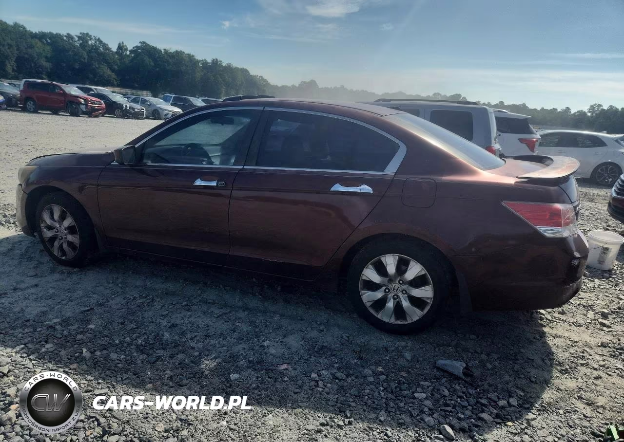 2008 Honda Accord 3.5 Ex-L VIN:1HGCP368X8A077120 - 2