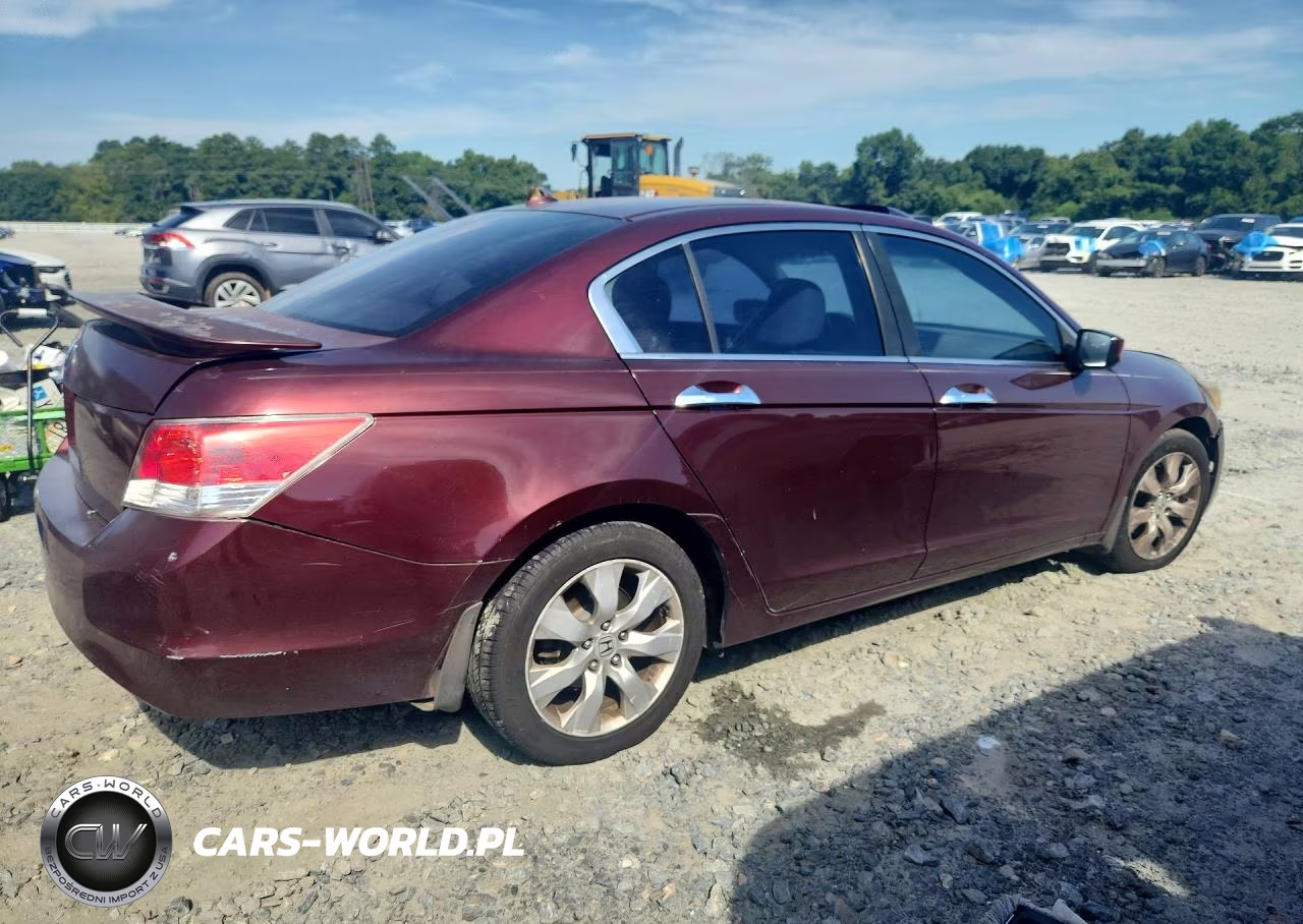2008 Honda Accord 3.5 Ex-L VIN:1HGCP368X8A077120 - 3