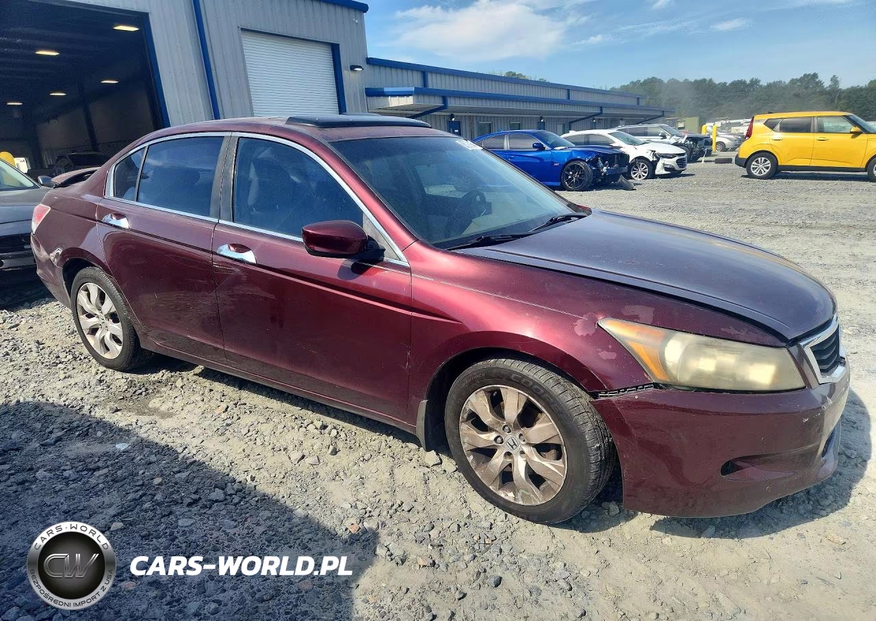 2008 Honda Accord 3.5 Ex-L VIN:1HGCP368X8A077120 - 4
