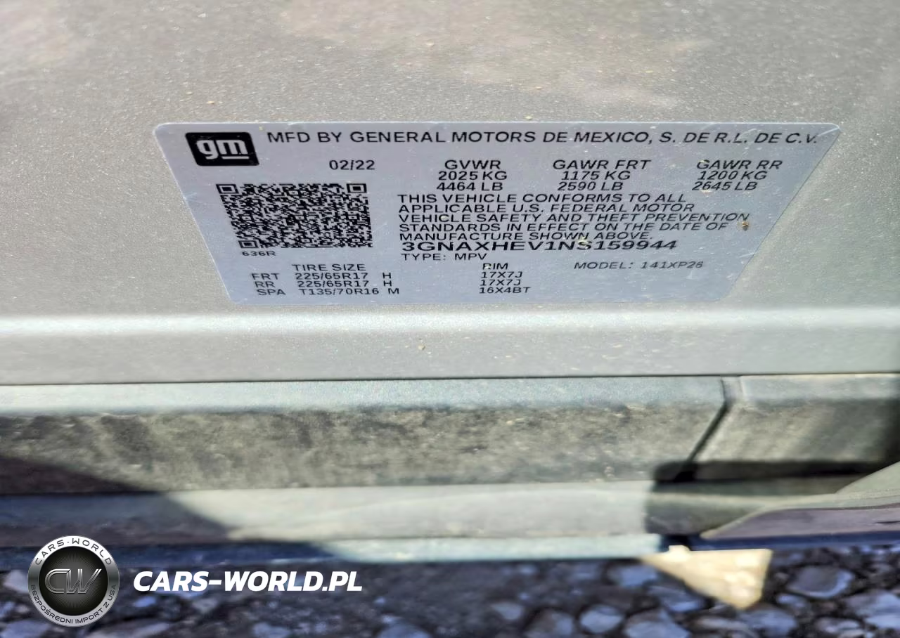 2022 Chevrolet Equinox Ls VIN:3GNAXHEV1NS159944 - 13