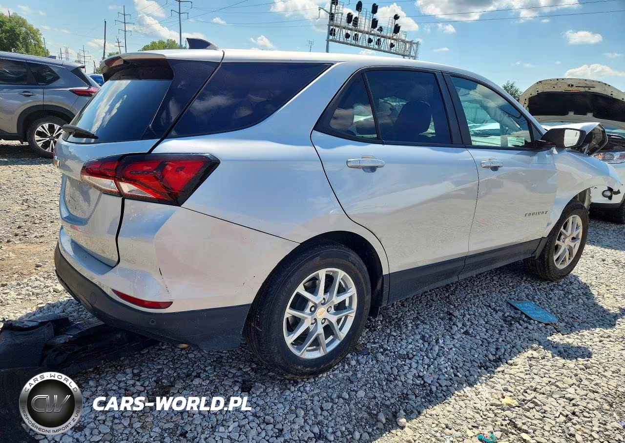 2022 Chevrolet Equinox Ls VIN:3GNAXHEV1NS159944 - 3