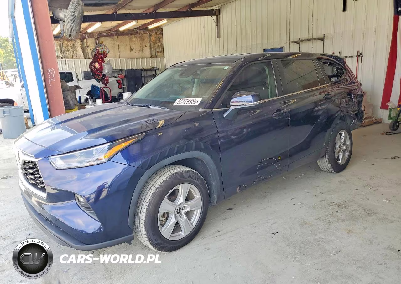 2023 Toyota Highlander Le VIN:5TDKDRAHXPS033214 - 1