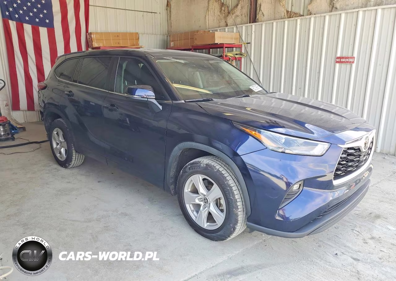 2023 Toyota Highlander Le VIN:5TDKDRAHXPS033214 - 4