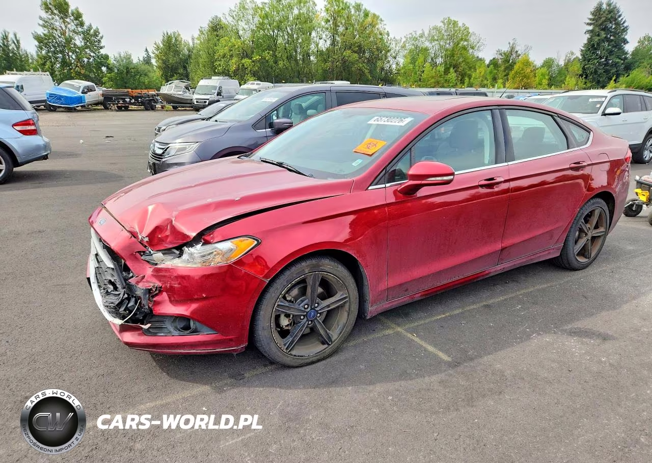 2016 Ford Fusion Se VIN:3FA6P0T96GR116335 - 1