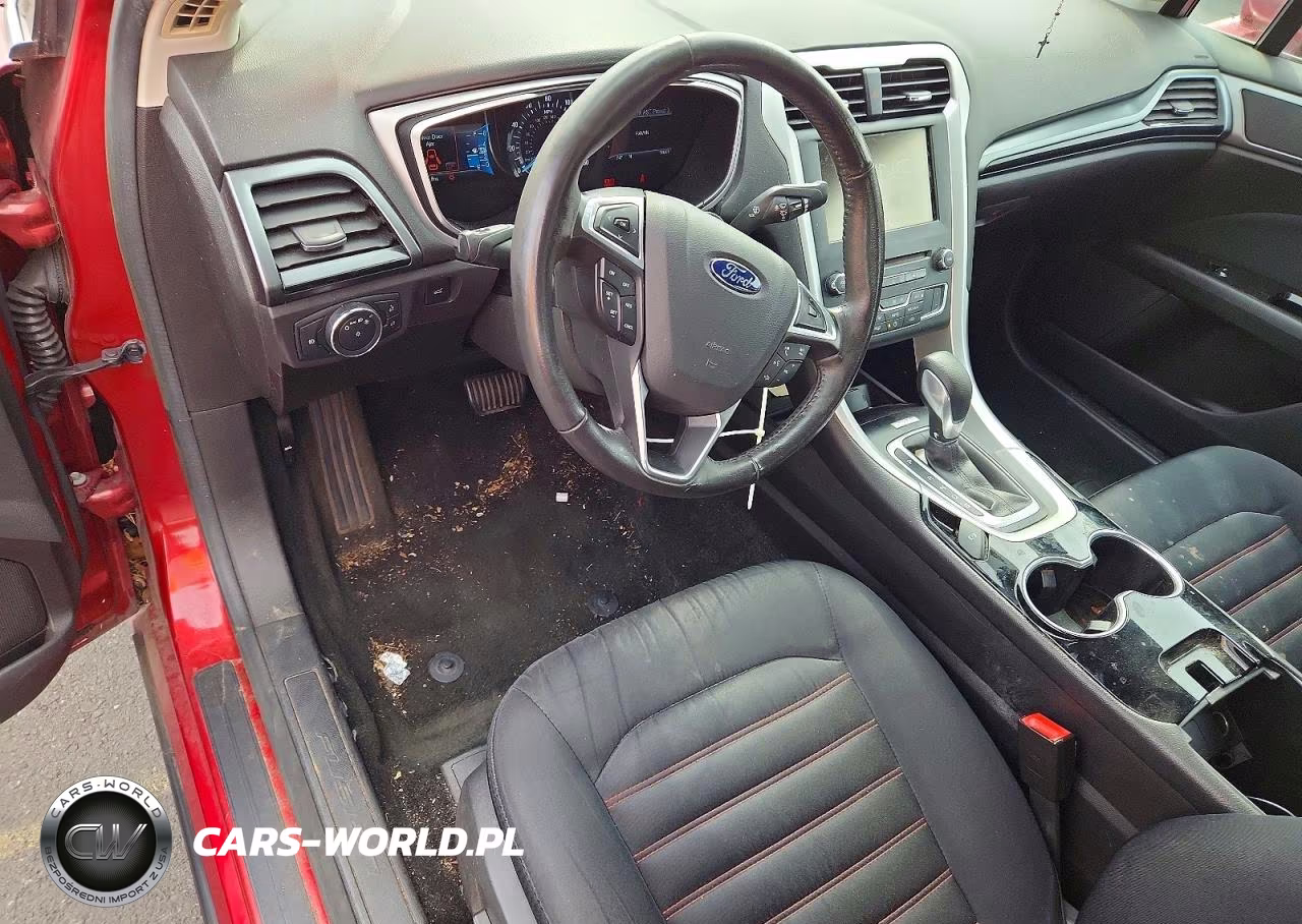 2016 Ford Fusion Se VIN:3FA6P0T96GR116335 - 8