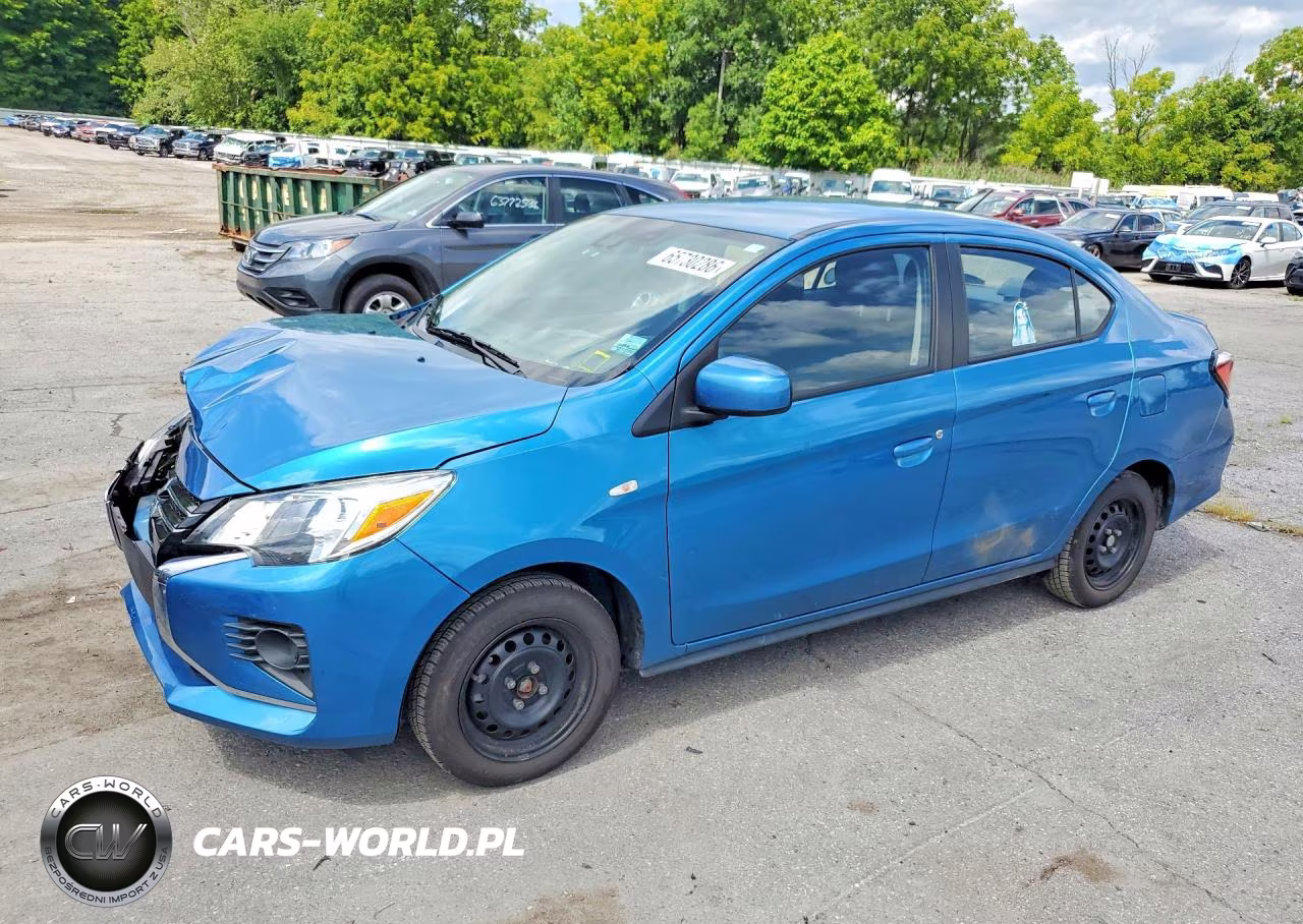 2024 Mitsubishi Mirage G4 Es VIN:ML32FUFJ9RHF02346 - 1