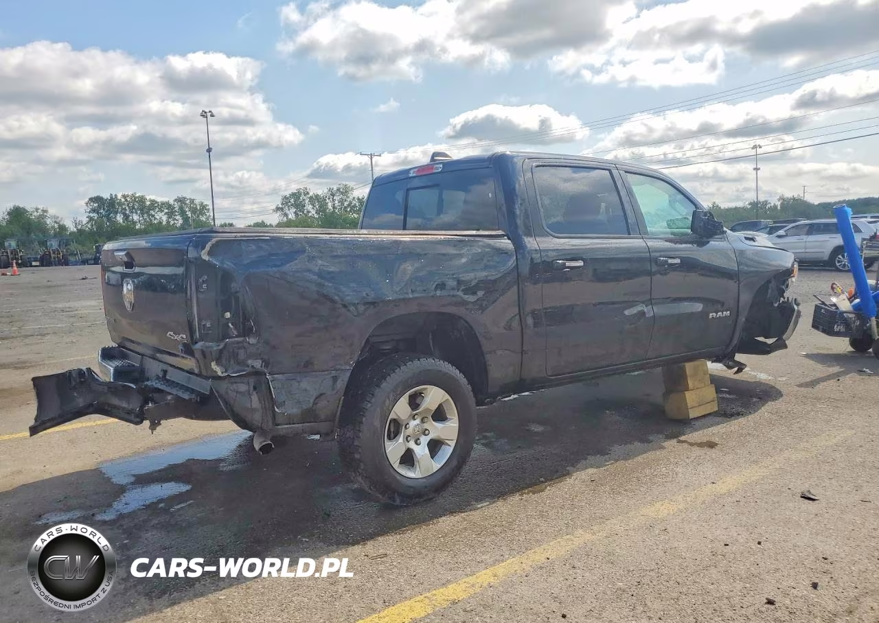 2019 Ram 1500 Big Horn-Lone Star VIN:1C6RRFFGXKN789887 - 3