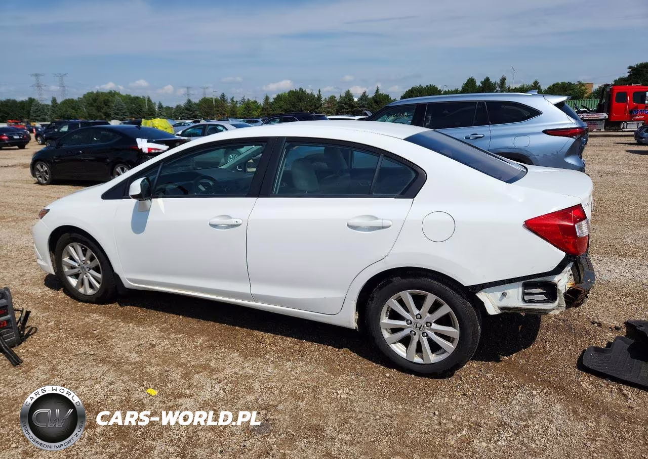 2012 Honda Civic Exl VIN:19XFB2F94CE040745 - 2