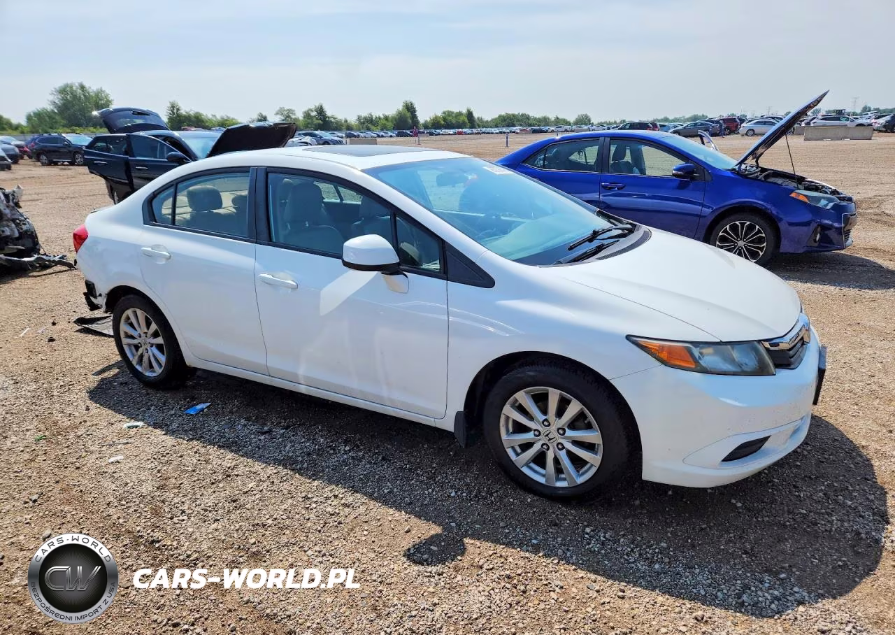 2012 Honda Civic Exl VIN:19XFB2F94CE040745 - 4