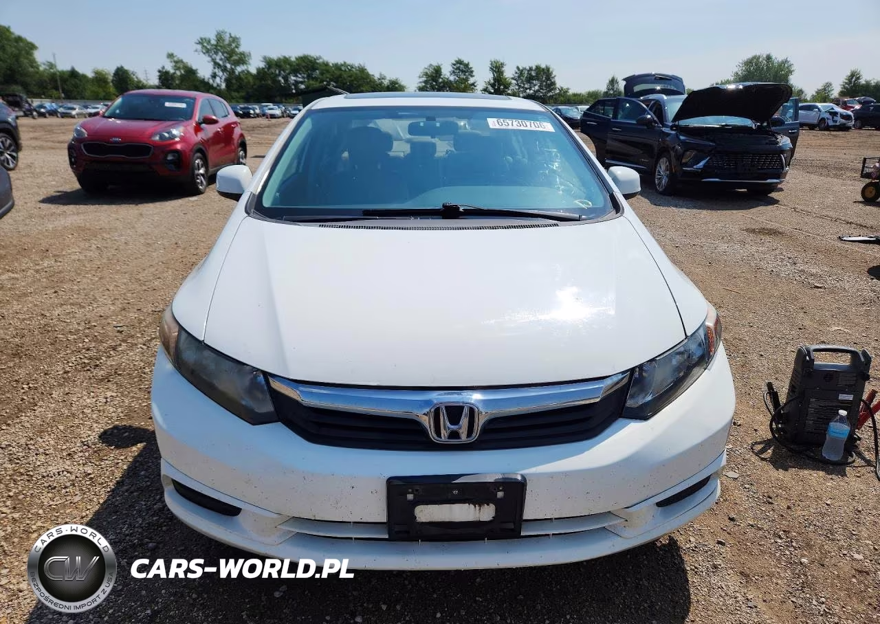 2012 Honda Civic Exl VIN:19XFB2F94CE040745 - 5